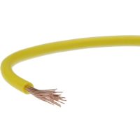 Przewód instalacyjny H05V-K (LGY) 0,5 300/500V, żółty KRĄŻEK | 5907702813363 EK Elektrokabel