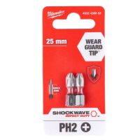 Bity Shockwave PH2 25mm (zestaw 2szt) | 4932430852 Milwaukee