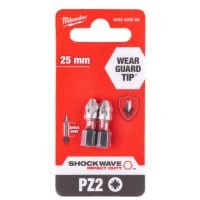 Bity Shockwave PZ2 25mm (zestaw 2szt) | 4932430863 Milwaukee