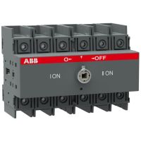 Przełącznik (I-0-II) 100A 37kW, bez wałka i rączki, OT100F3C | 1SCA105008R1001 ABB