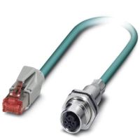 Kabel sieciowy VS-M12FSBPS-IP20-93E-LI/1,0 | 1404206 Phoenix Contact