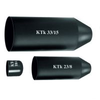 Kapturek termokurczliwy na końce kabli, czarna KTK 90/45 | WKKK91014381160C0 Radpol