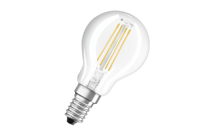 Lampa LED VALUE CLASSIC P FIL (40W) 4W/827 470lm 2700K E14 kulka Filament | 4058075438590 Ledvance