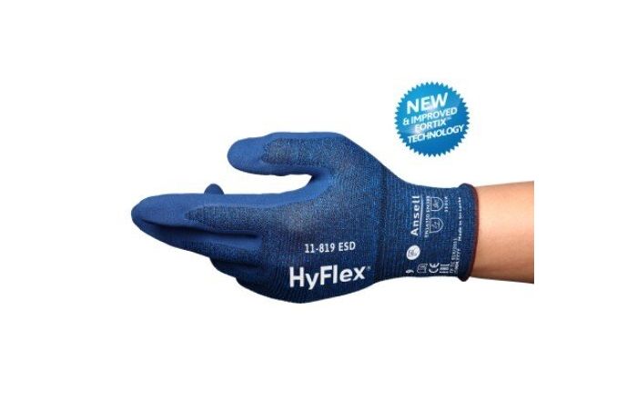 Rękawice Hyflex 11-819 ESD ANSELL rozmiar 9 | 40374_9 Avacore