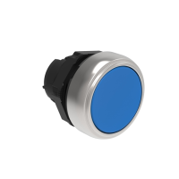 Przycisk sterowniczy kryty, bez adaptera, samoczynny powrót, niebieski | LPCB106 Lovato Electric