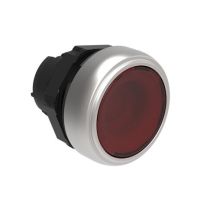 Przycisk sterowniczy podświetlany, kryty, czerwony, bez adaptera, samoczynny powrót | LPCBL104 Lovato Electric