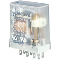 Przekaźnik elektromagnetyczny, przemysłowy 5A 230VAC IP40, R2M-2012-23-5230 | 802541 Relpol