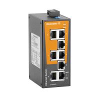 Switch, przełącznik sieciowy niezarządzany, IE-SW-BL08-8TX, Fast Ethernet, 8xRJ45, IP30 | 1240900000 Weidmuller