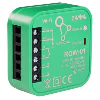Odbiornik Wi-Fi dopuszkowy 1-kanałowy dwukierunkowy typ: ROW-01 SUPLA | SPL10000001 Zamel