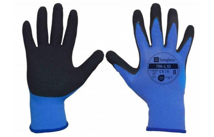 Rękawice powlekane spienionym lateksem 11N-L10 rozmiar 9 | 28250_9 Avacore