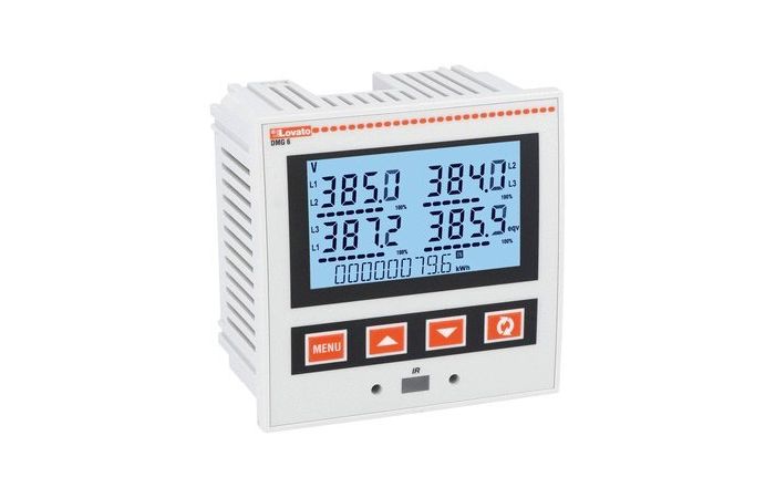 Miernik cyfrowy, tablicowy, LCD z ikonami i RS-485 | DMG610 Lovato Electric