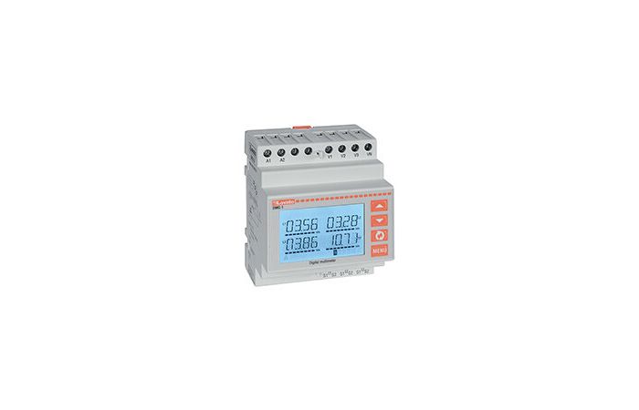 Miernik cyfrowy modułowy, LCD z ikonami i RS-485 | DMG110 Lovato Electric