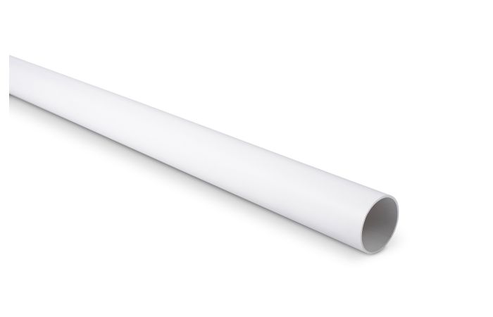 Rura elektroinstalacyjna sztywna PVC RL 28 320N samogasnąca, biała (3m/20szt) | 10098 TT Plast