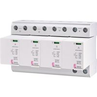 Ogranicznik przepięć, kombinowany 25kA, TN-S, ETITEC SM T12 300/25 4+0 RC, typ T1+T2 (B+C) | 002440573 Eti
