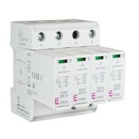 Ogranicznik przepięć, iskiernik Iimp=25kA, TT, ETITEC GSM T12 275/25 3+1, typ T1+T2 (B+C) | 002440610 Eti
