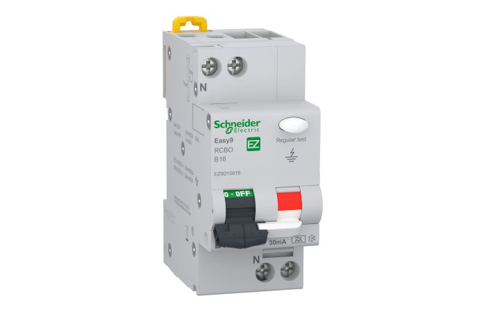 Wyłącznik kombinowany 1P+N B 16A 30mA typ A, Easy9 Pro EZ9D-B16-30-A-1N | EZ9D15616 Schneider Electric