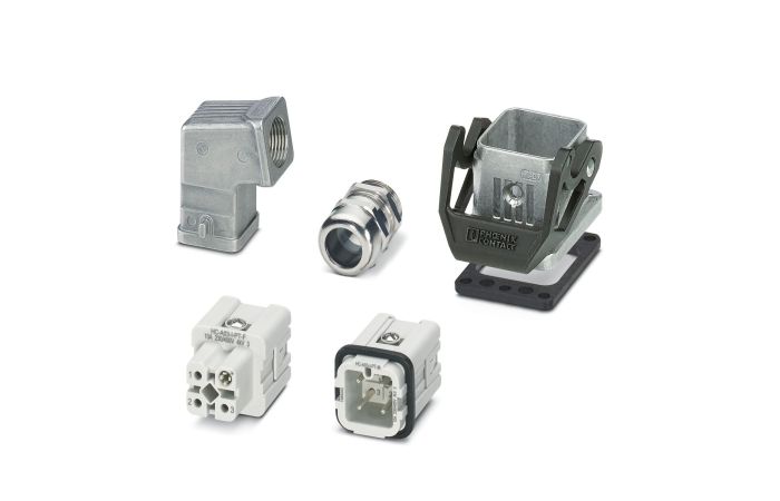 Zestaw łączników wtykowych - HC-STA-A03PT-BWS-HS-M20-ELCAL | 1424451 Phoenix Contact