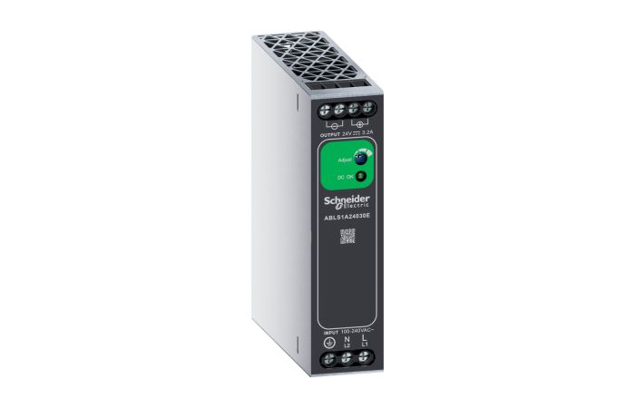 Zasilacz jednofazowy, wejście 100-240V AC, wyjście 24V DC, 75W, szyna DIN, IP20, ABLSE