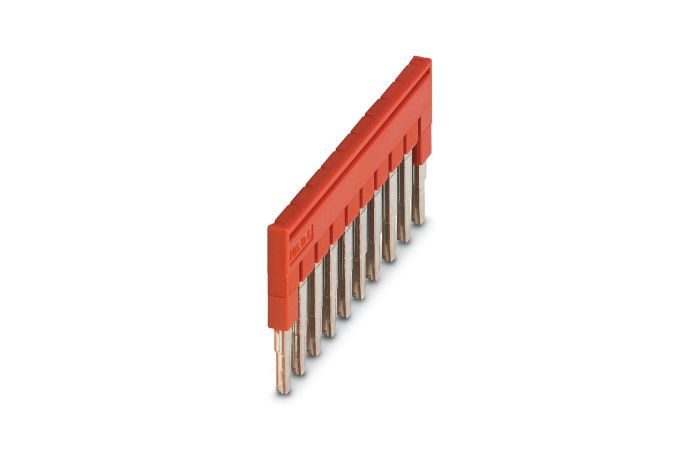 Mostek wtykany FBS 10-5, 10-biegunowy, czerwony | 3030213 Phoenix Contact