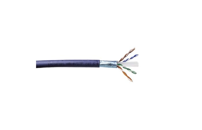 Kabel teleinformatyczny bezhalogenowy F/UTP kat.6 450MHz LSZH-FR Dca niebieski /500m/ SZPULA | K/EMITERNET-FTP6LS0H. Emiternet