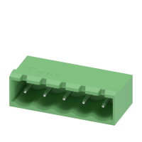 Gniazdo MSTBA 2,5/ 5-G, 5-biegunowe, 320V, zielone | 1757501 Phoenix Contact