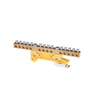 Zacisk ochronny ZO-2107 na TS35, żółty (15szt.) | A14-2131 Pokój