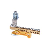 Zacisk ochronny ZO-2111 na TS35, żółty (10szt.) | A14-2231 Pokój