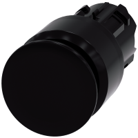 Napęd przycisku SIRIUS ACT fi22 plastik,grzybkowy bistabilny fi30 pociągany czarny | 3SU1000-1AA10-0AA0 Siemens