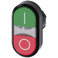 Twin pushbutton, green, red | 3SU1000-3AB42-0AK0 Siemens