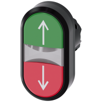 Podświetlany przycisk podwójny, 22 mm | 3SU1001-3AB42-0AN0 Siemens