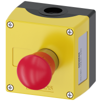 Zespół wyłącznika awaryjnego Enclosure plastic, 1 control point | 3SU1801-0NE00-4AB2 Siemens
