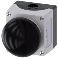 Obudowa kasety 1-otworowa 22mm, tworzywo, szaro-czarna, SIRIUS ACT | 3SU1801-2GA00-2AA1 Siemens