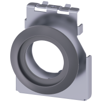 Adapter do montażu urządzeń sterowniczych 22mm w otworach 30,5mm, metal matowy, z uszczelką, | 3SU1960-0KB10-0AA0 Siemens