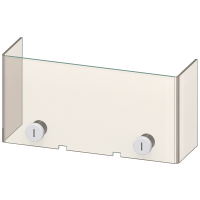 Osłona zacisków do przetwornicy 3UF18 68-3G i montażu stycznika 3TF69 składa się z 2osłon zacisków | 3TX7696-0A Siemens