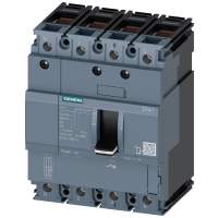 Wyłącznik 3VA11, 4-BIEG. IN=50A, ZDOL. ZWARĆ. ICU=36KA@415 V AC, z wyzw. termicznomagnetycznym TM2 | 3VA1150-4ED46-0AA0 Siemens