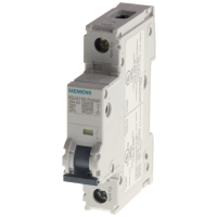 Wyłącznik nadmiarowoprądowy 240V, 15KA, 1-bieg., C6A, D=70mm do UL 489, ta sama polaryzacja | 5SJ4106-7HG40 Siemens