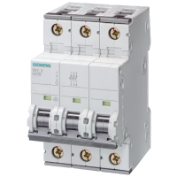 Wyłącznik nadmiarowo-prądowy 400 V 15 kA, 3-bieg., D, 50 A, głęb.=70 mm | 5SY7350-8 Siemens