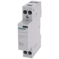 Stycznik instalacyjny z 2 zestykami rozwiernymi zestyk do AC 230 V, 400 V 20 A zasterowanie AC 24 V | 5TT5802-2 Siemens