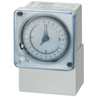 Kwarcowy zegar sterujący dzienny 1 zestyk przełączny 230 V/50-60 Hz natynkowy | 7LF5305-0 Siemens
