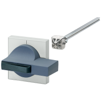 Napęd drzwiowy, wlk. 2, pokrętło czarne, wałek 8X8mm, do rozłącznika | 8UC7212-1BB20 Siemens