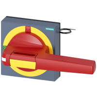 HANDLE WITH MASKING PLATE, E-STOP | 8UD1851-3CD05 Siemens