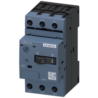 Wyłącznik silnikowy 3P AC-3 0,55kW 1-1,6A wielkość S00, zaciski śrubowe, SIRIUS | 3RV1011-1AA10 Siemens