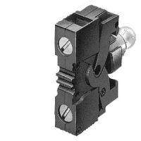 Oprawka lampowa 3SB3, 22mm, BA9S, z funkcją testu lampki montaż tablicowy, zaciski śrubowe | 3SB3400-1F Siemens