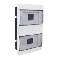 Rozdzielnica p/t RP-16 Fala (N+PE) IP40 403x238x84mm, biała | 8.4 Elektro-Plast Opatówek