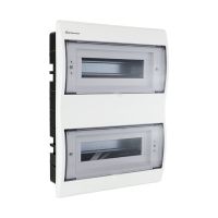 Rozdzielnica p/t RP-24 Fala (N+PE) IP40 404x310x84mm, biała | 8.5 Elektro-Plast Opatówek