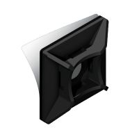 Podstawka montażowa do opasek PMS-25-25-UV-100, czarna (opak 100szt) | 25.252 Elektro-Plast Opatówek