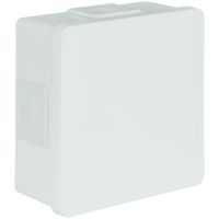 Puszka hermetyczna n/t VP 001-01, 86x86x40mm IP55 4-wl klik-klak dł.gum., biała | 61.101 Elektro-Plast Opatówek