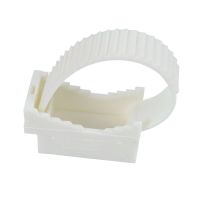 Uchwyt paskowy - UP-30, biały (opak 50szt) | 12.102 Elektro-Plast Opatówek