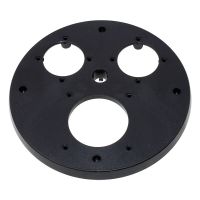 Kołnierz do montażu gniazda 2x230V + 1x400V 32A KDGS, czarny | 32.524 Elektro-Plast Opatówek