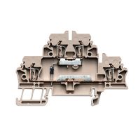 Złączki szynowe z elementami elektronicznymi ZDK 2.5/D/2 | 1690030000 Weidmuller